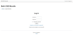 Desktop Screenshot of moodle.bathcsd.org